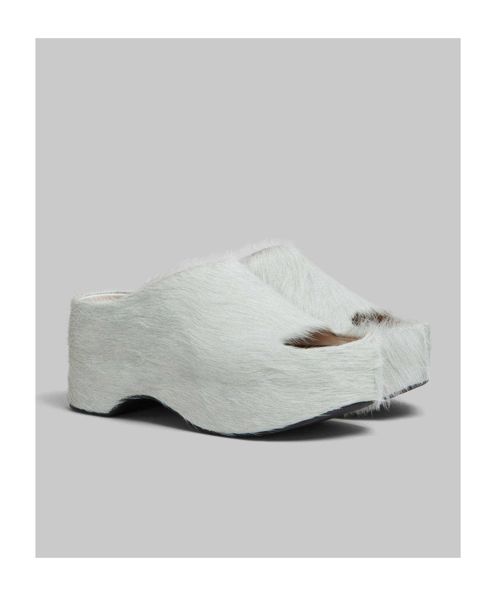 Marni Heeled Sandals Woman Color White In Gray