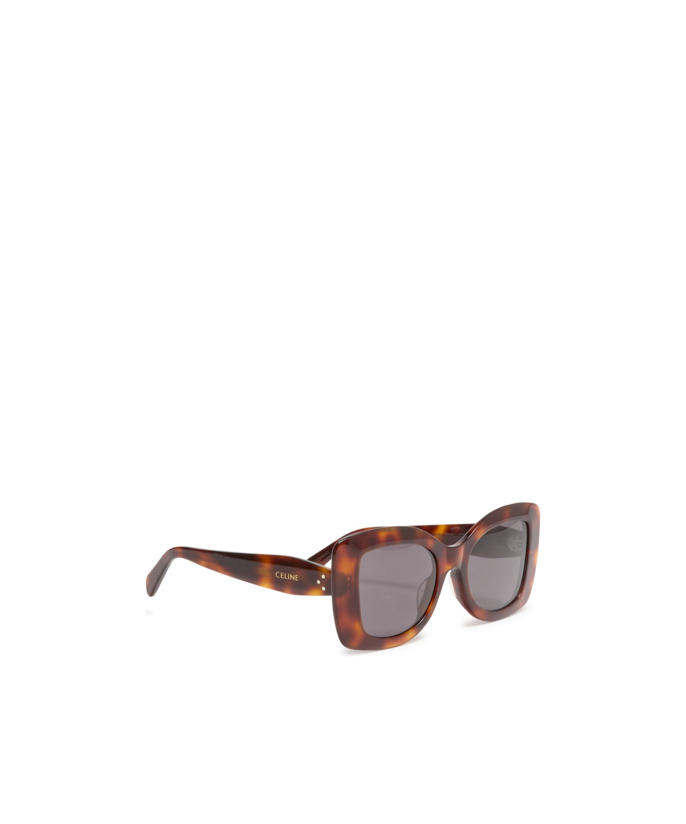 Celine Butterfly Frame Sunglasses In Brown