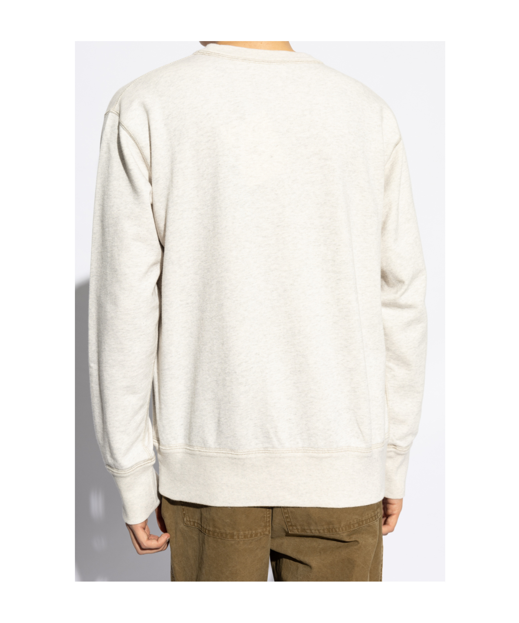 Isabel Marant Long-sleeved Sweater In White