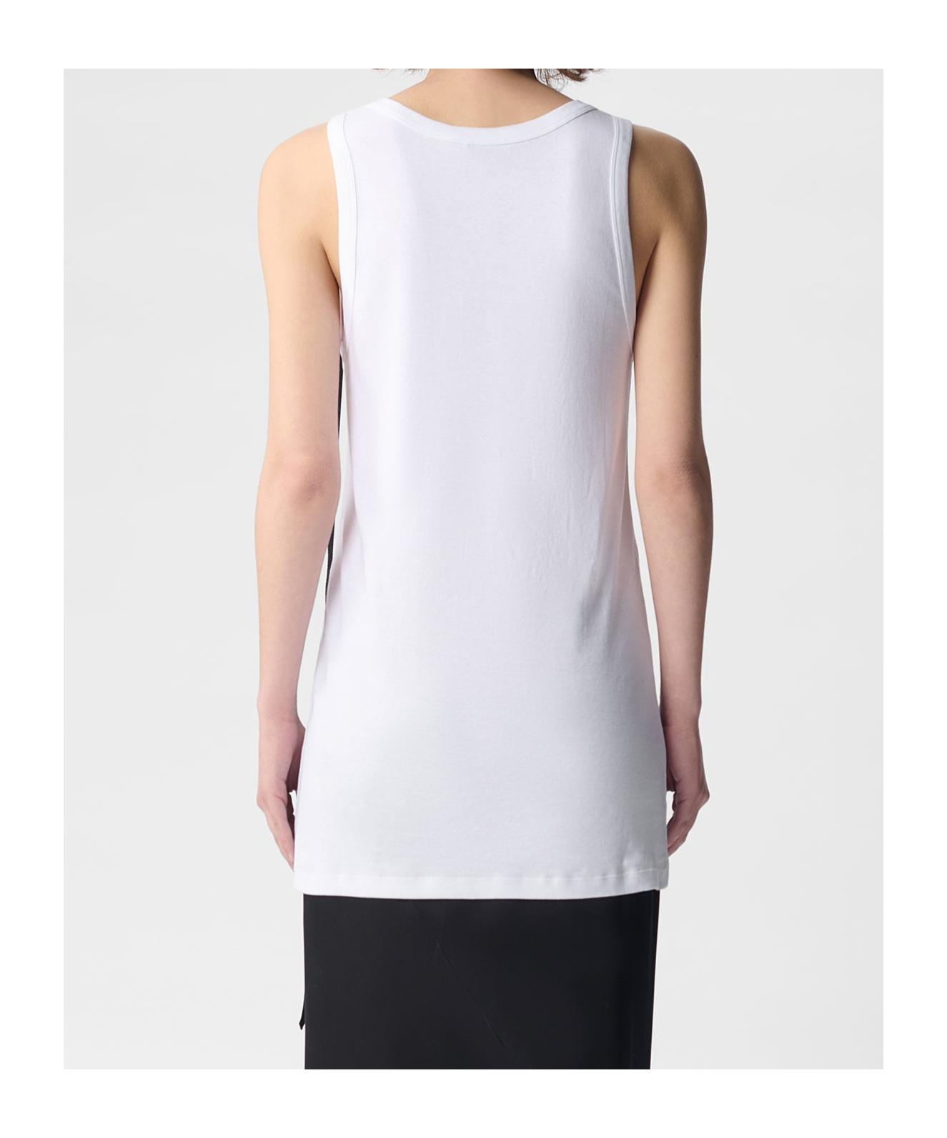 Ann Demeulemeester Printed Vest In White