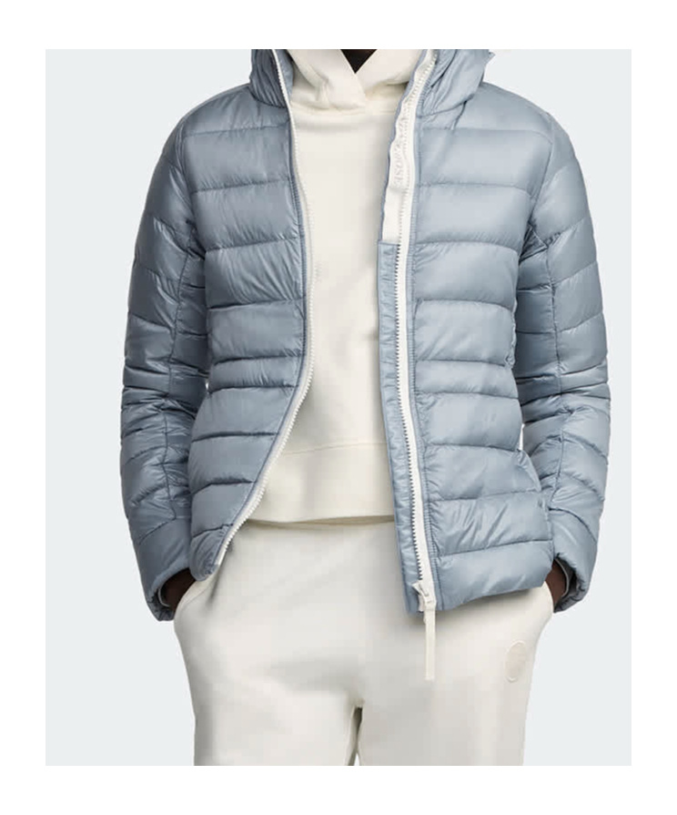 Shop Canada Goose Cypress Down Jacket In Gray