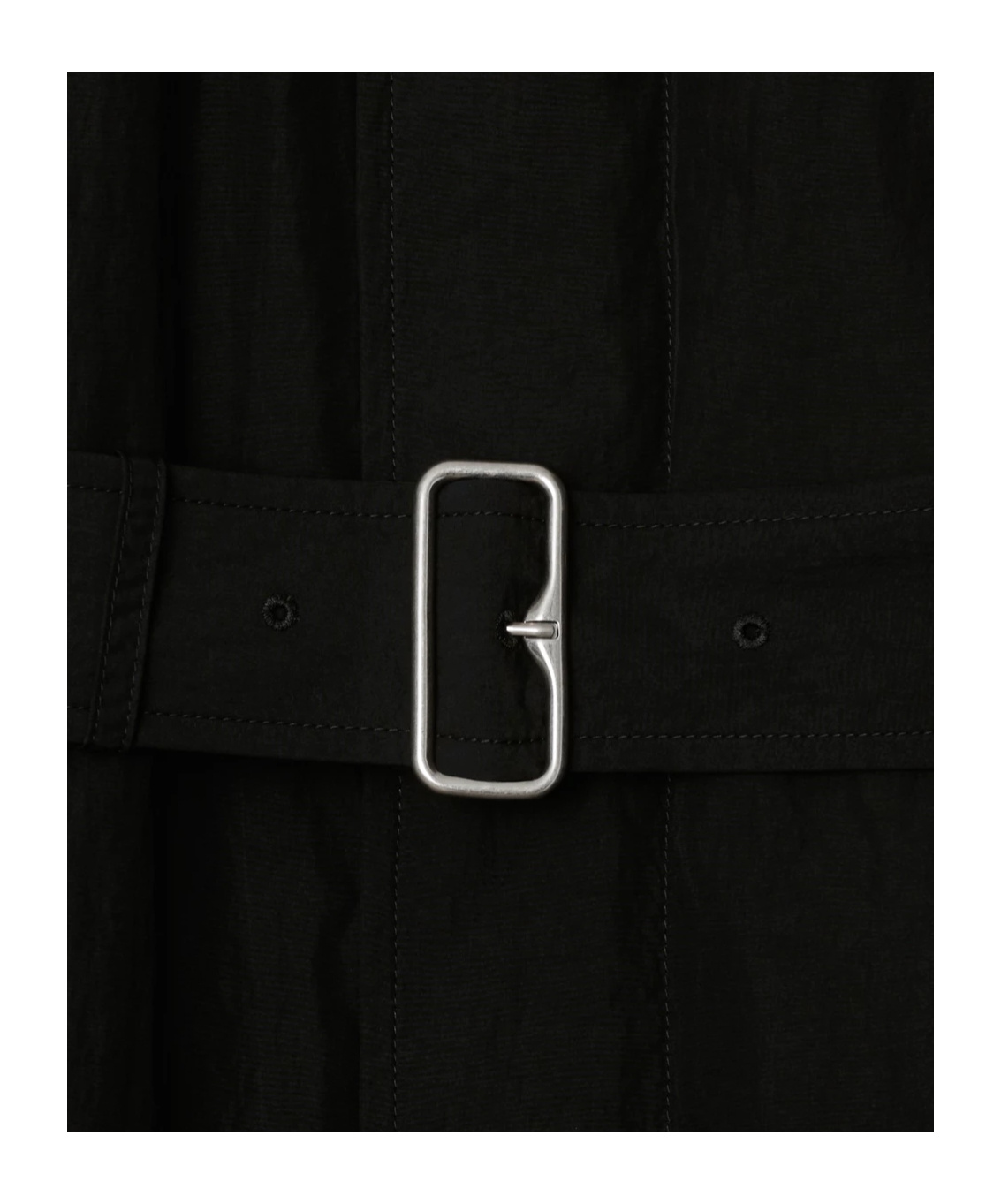 Burberry Women Long Nylon Cotton Padded Car Coat In Black