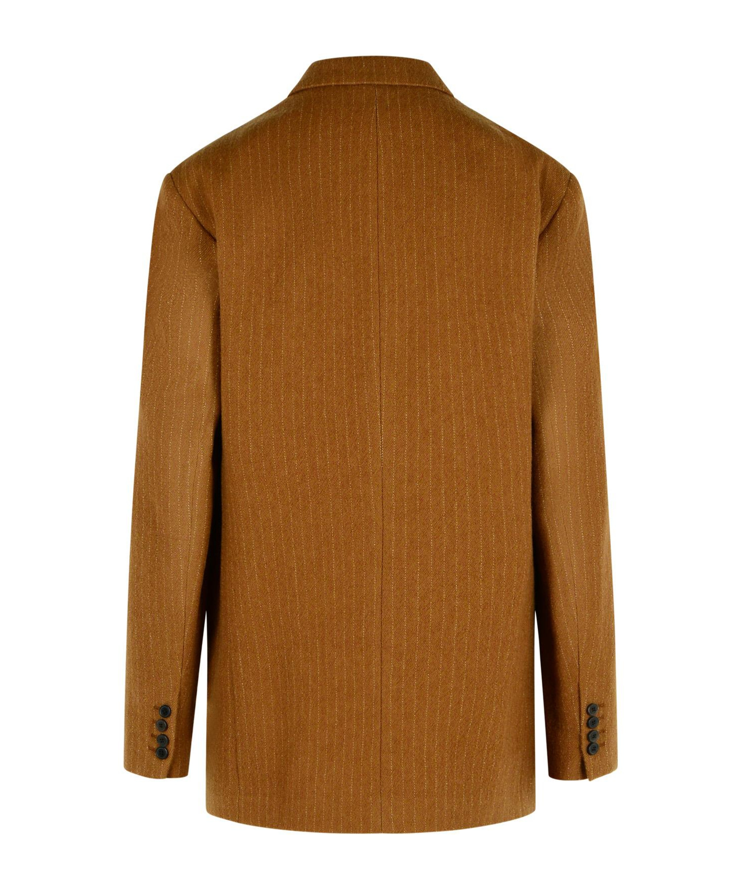 Dries Van Noten Bishop Brown Wool Jacket In Brown