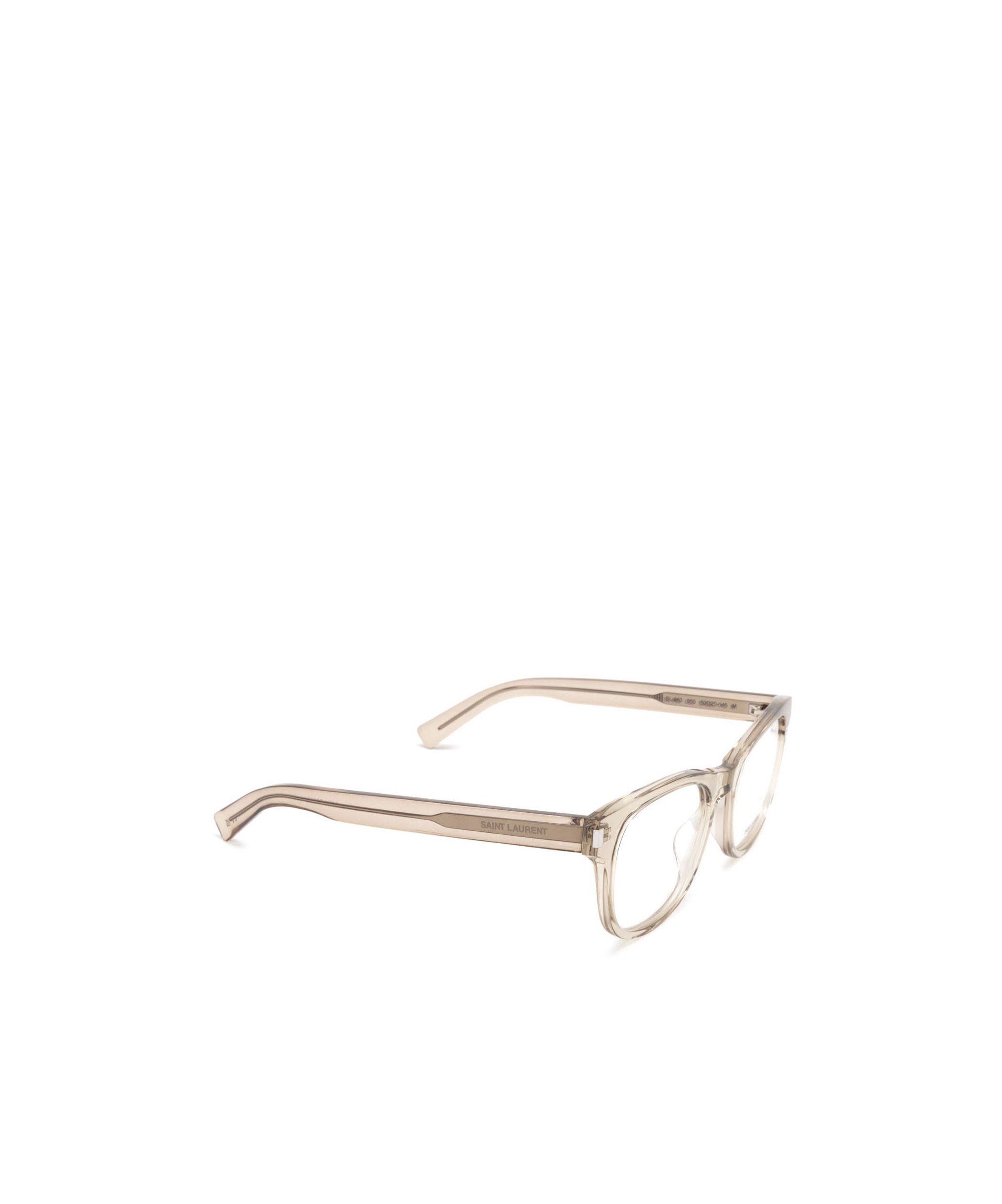 Saint Laurent Sl663 Square-frame Glasses In White