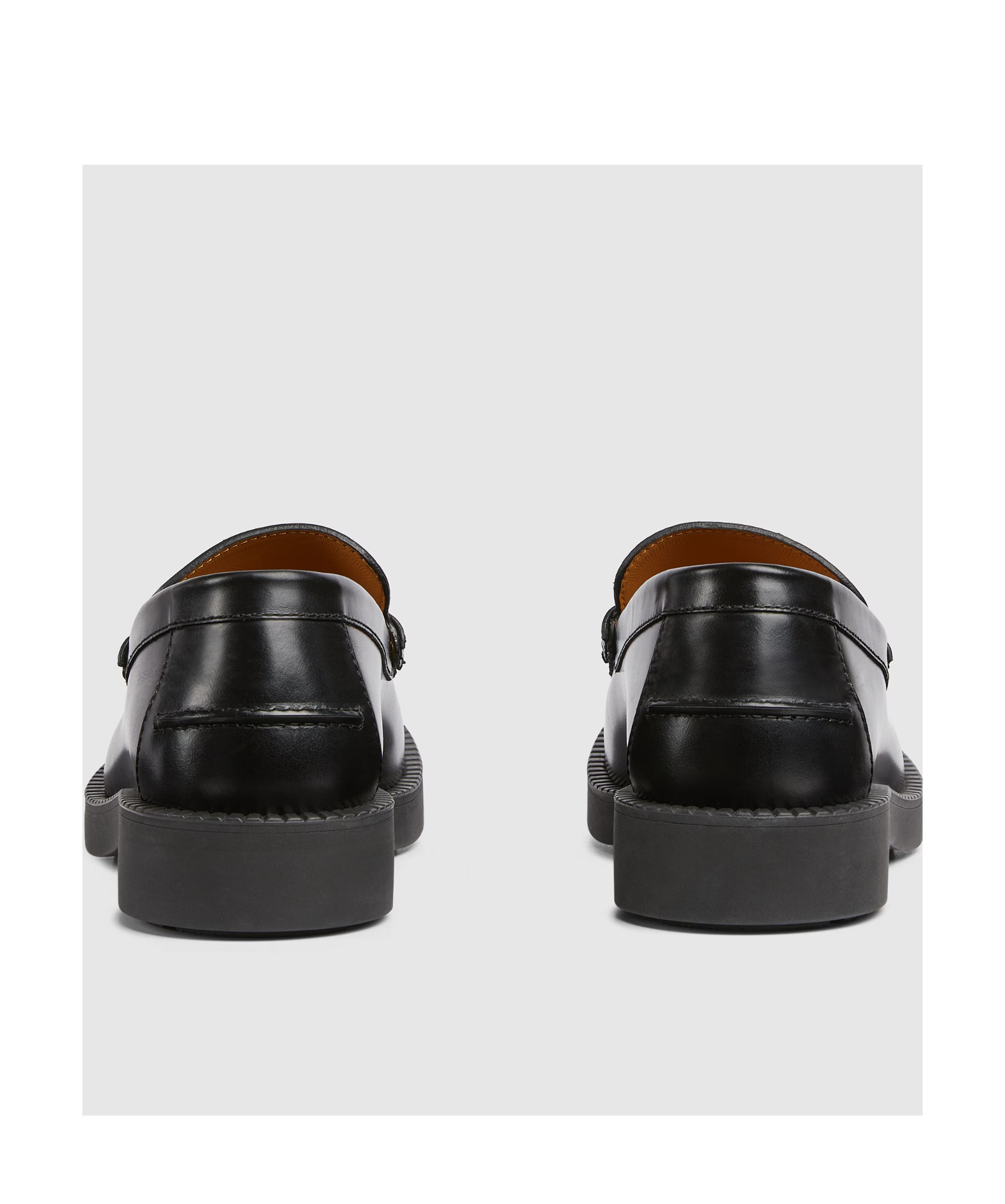 Gucci Tempe Patent Leather Loafers In Black