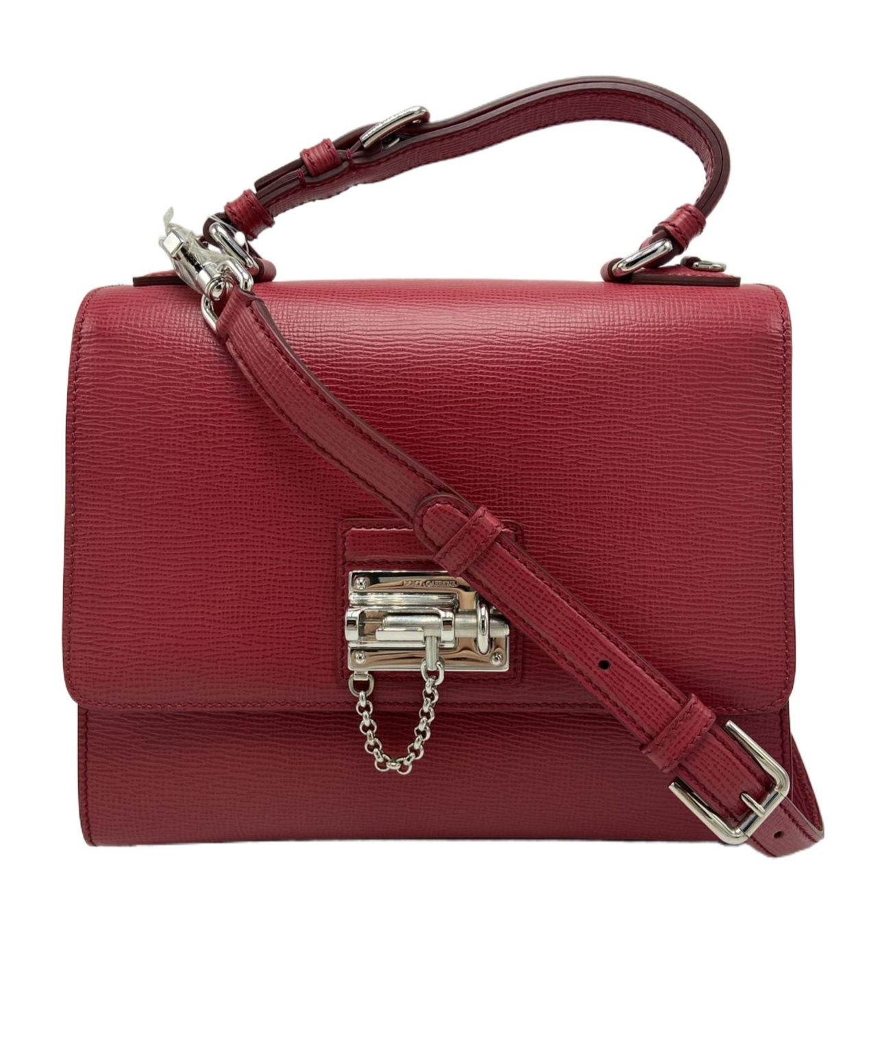 Dolce & Gabbana Flap Shoulder Bag In Red