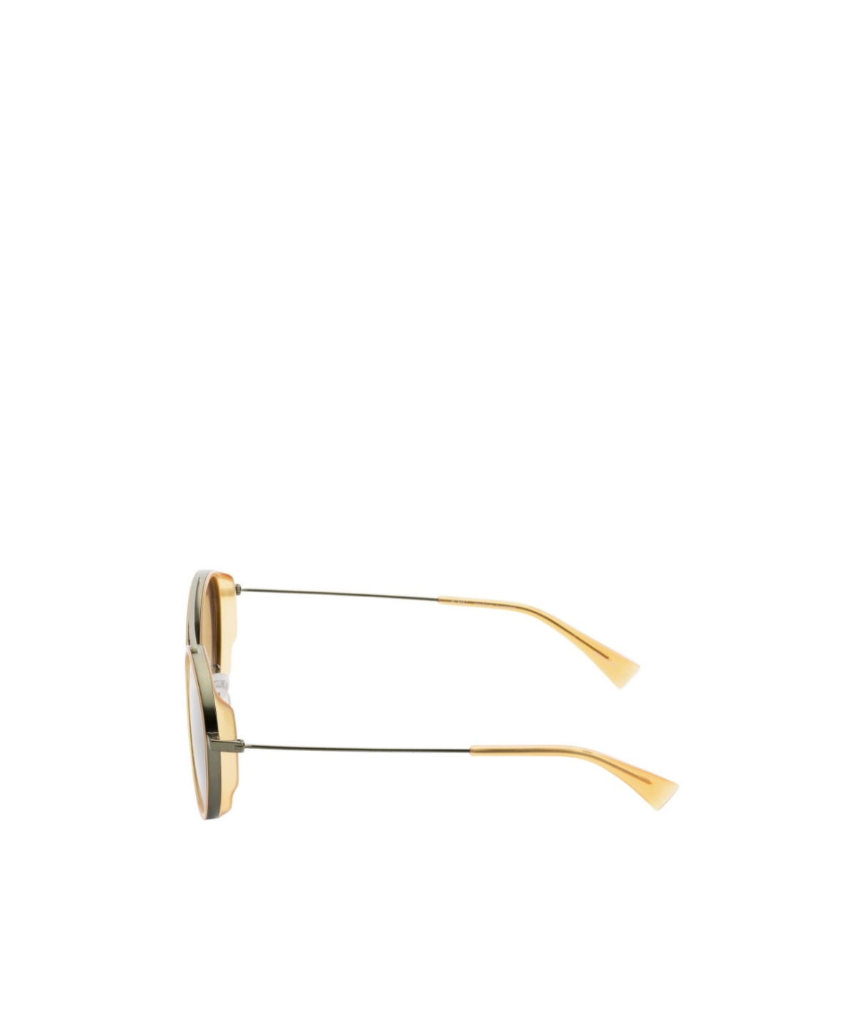 Apc Nico Sunglasses One Size Milky Yellow In Blue