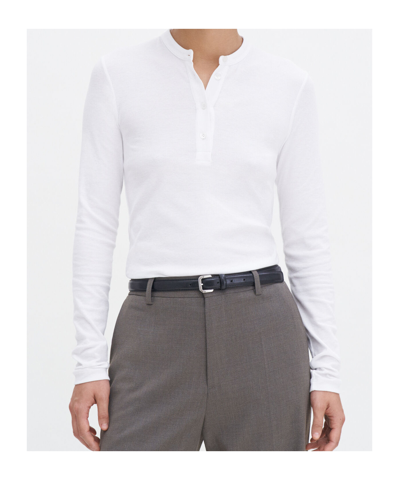 Filippa K Long-sleeved Sweater In White