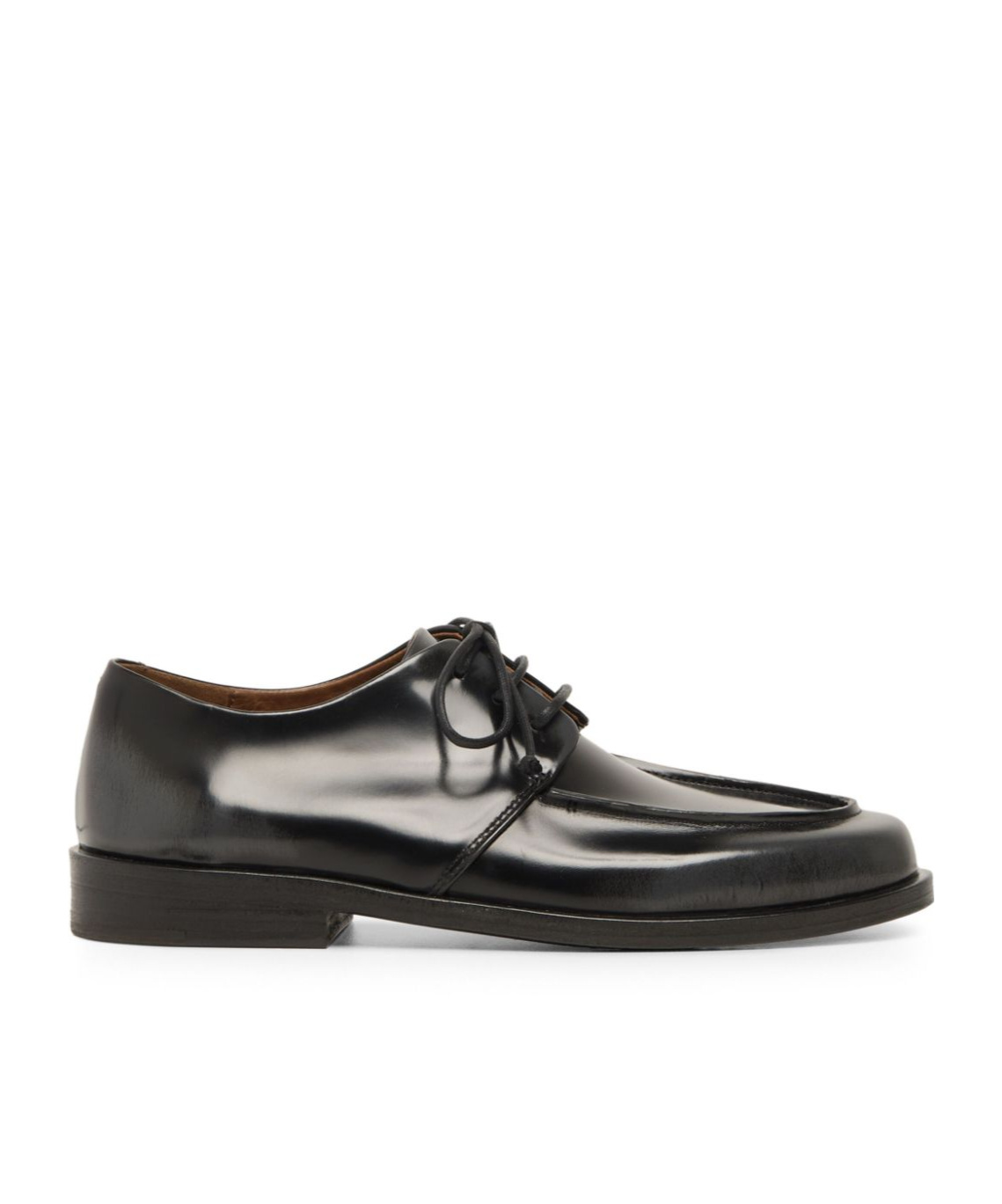Marsèll Calf Leather Derby Shoes In Black