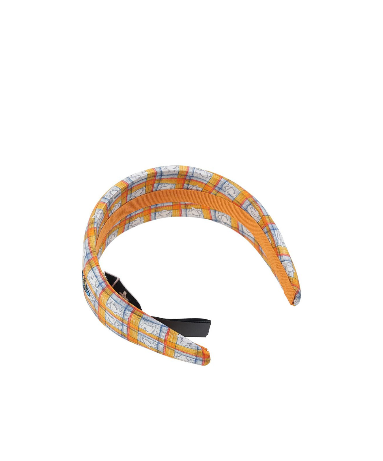 Vivienne Westwood Plaid Hair Accessories In Orange