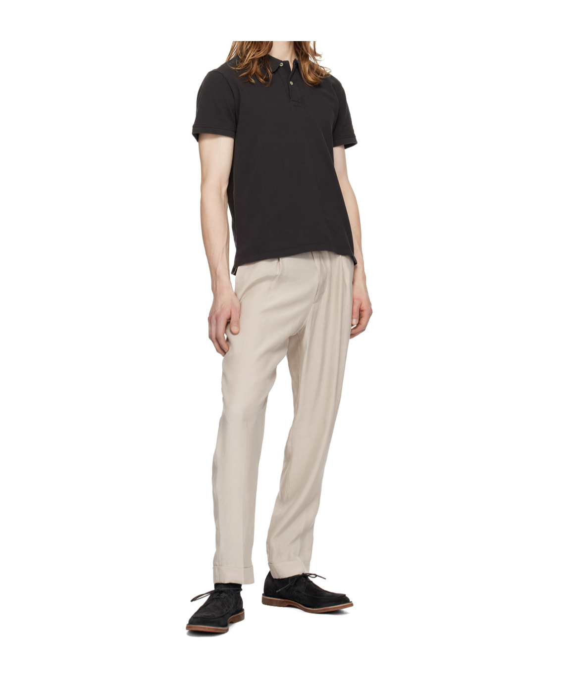 OFFICINE GENERALE BELT LOOPS SLACKS