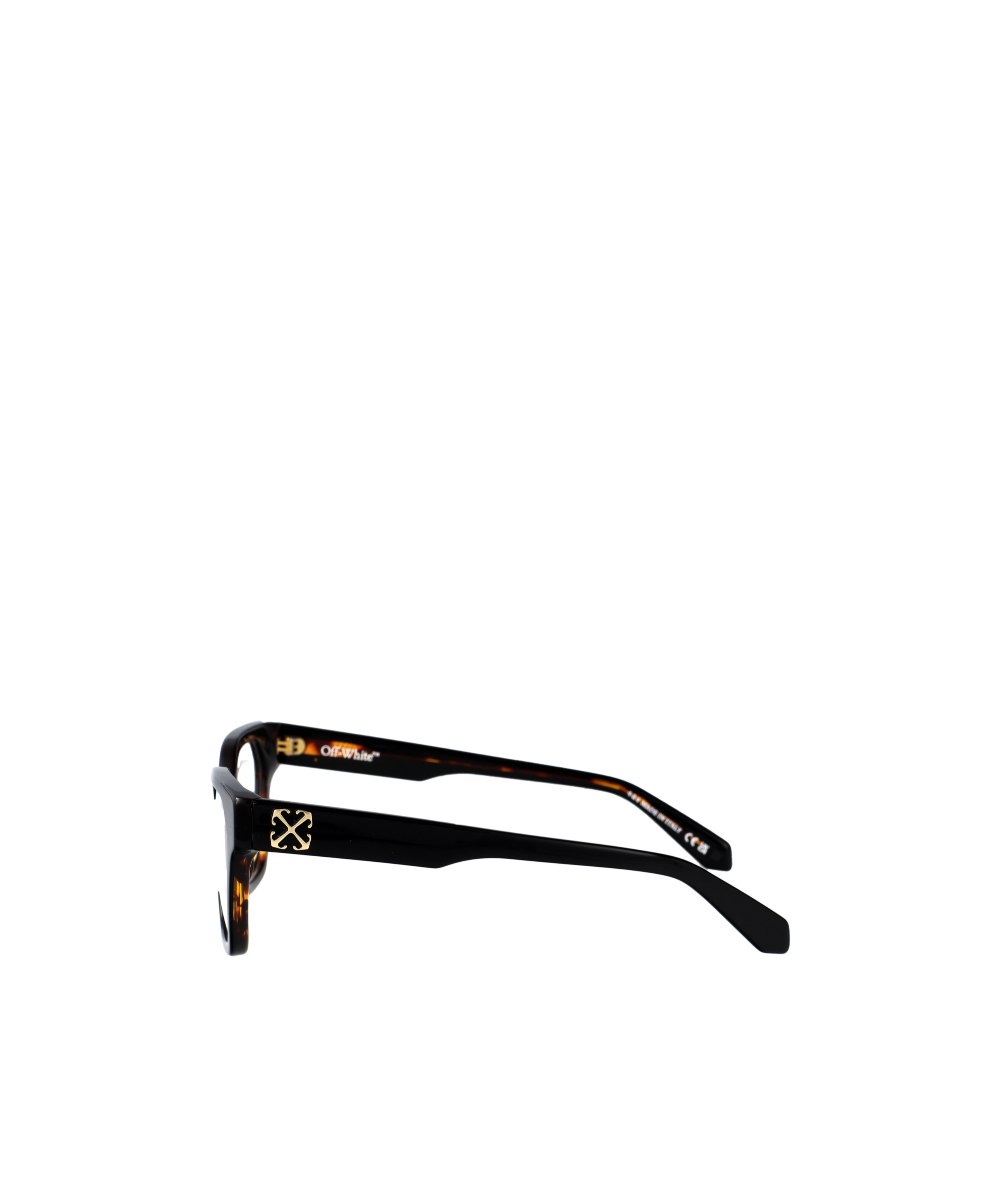 Off-white Full-frame Flat Mirror In Black