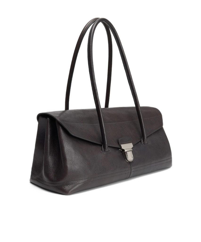 Lemaire Shoulder Gear Bag In Black