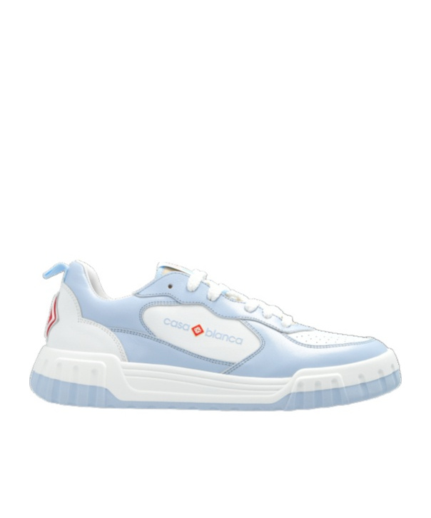 Casablanca Lace-up Low-cut Casual Shoes In White