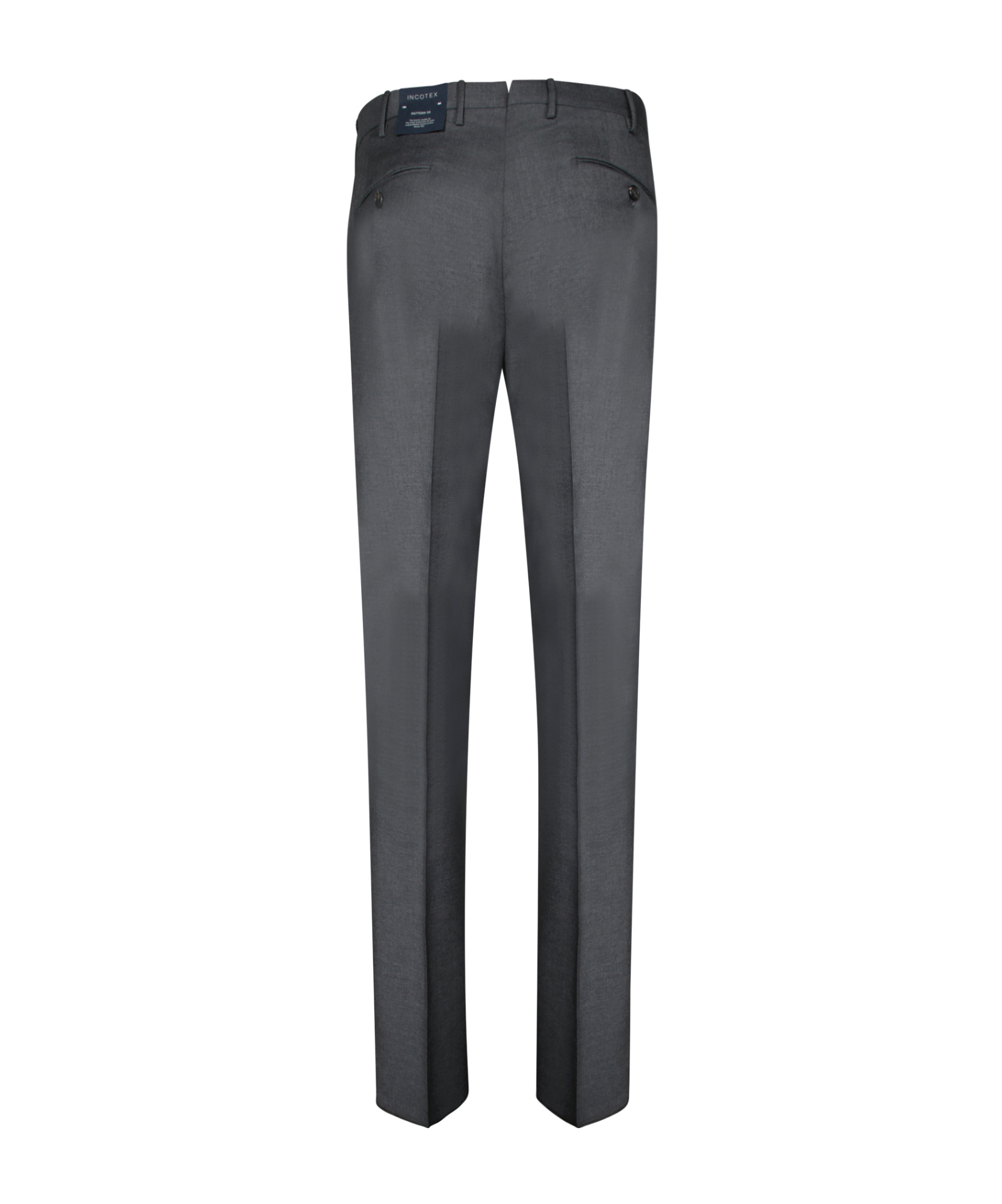 Incotex Slim Grey Pants In Grey