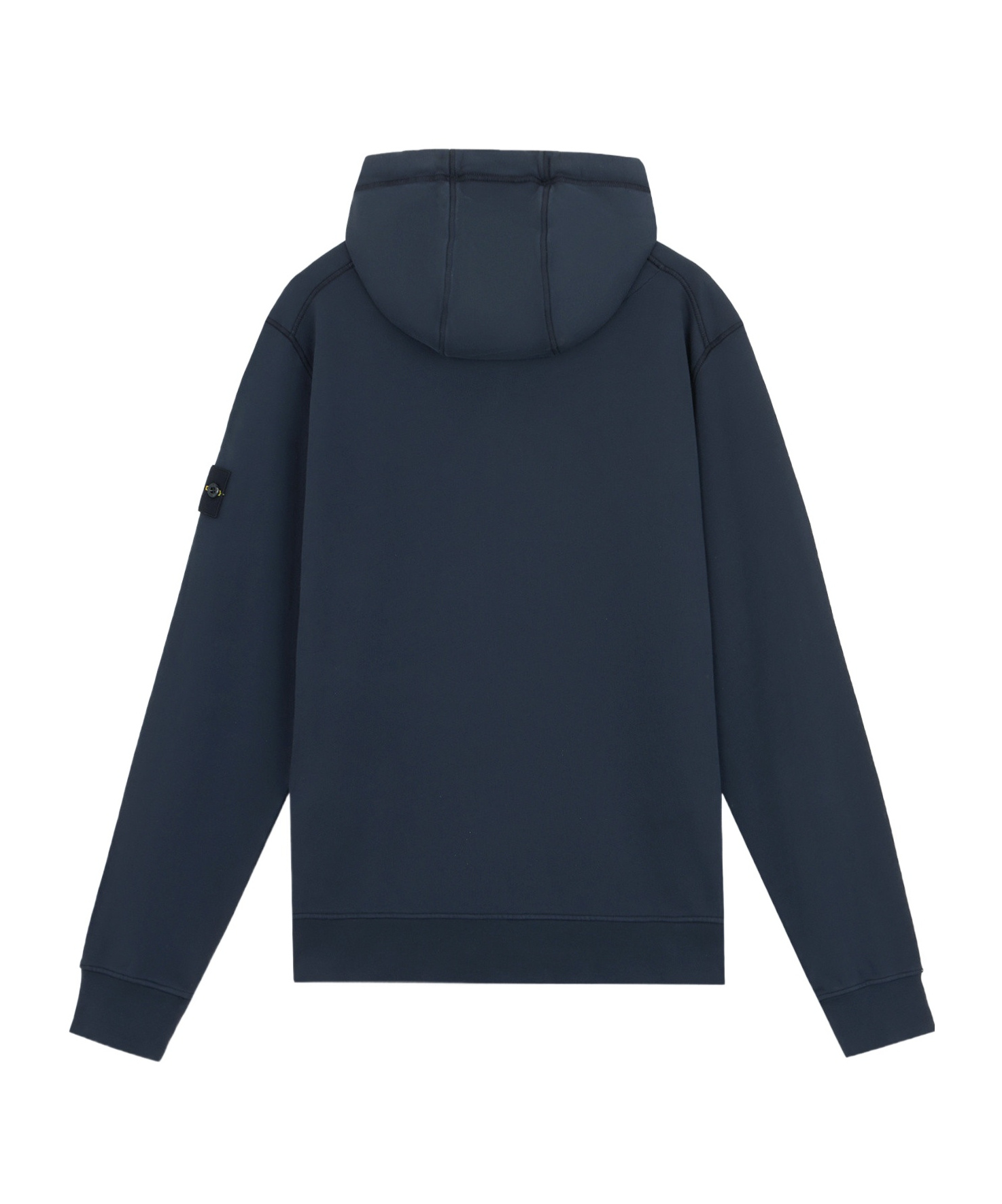 Stone Island Regular-fit Hooded Zip-up Sweatshirt With Pockets In Blue