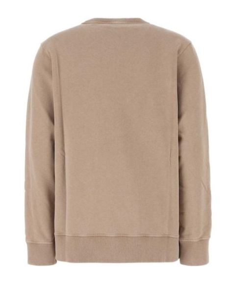 Fendi Felpa Oversize In Cotone Cappuccino Donna In Nude