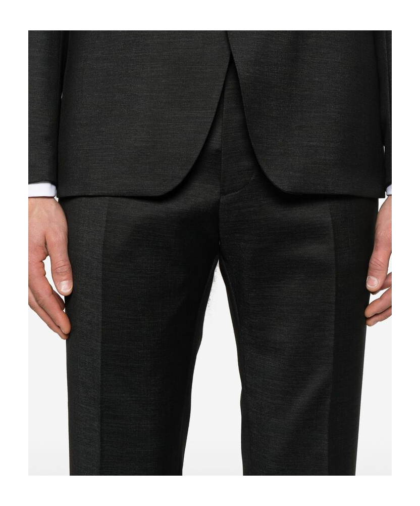 Tagliatore Single-breasted Suit In Black