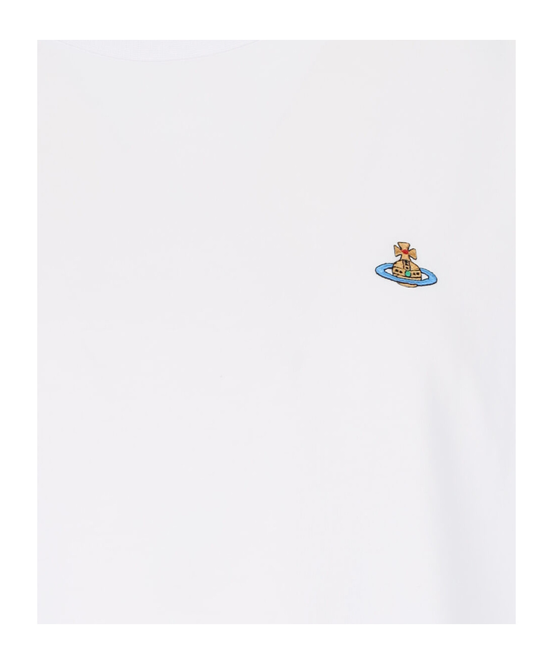 Vivienne Westwood Open-necked Black Shirt In White