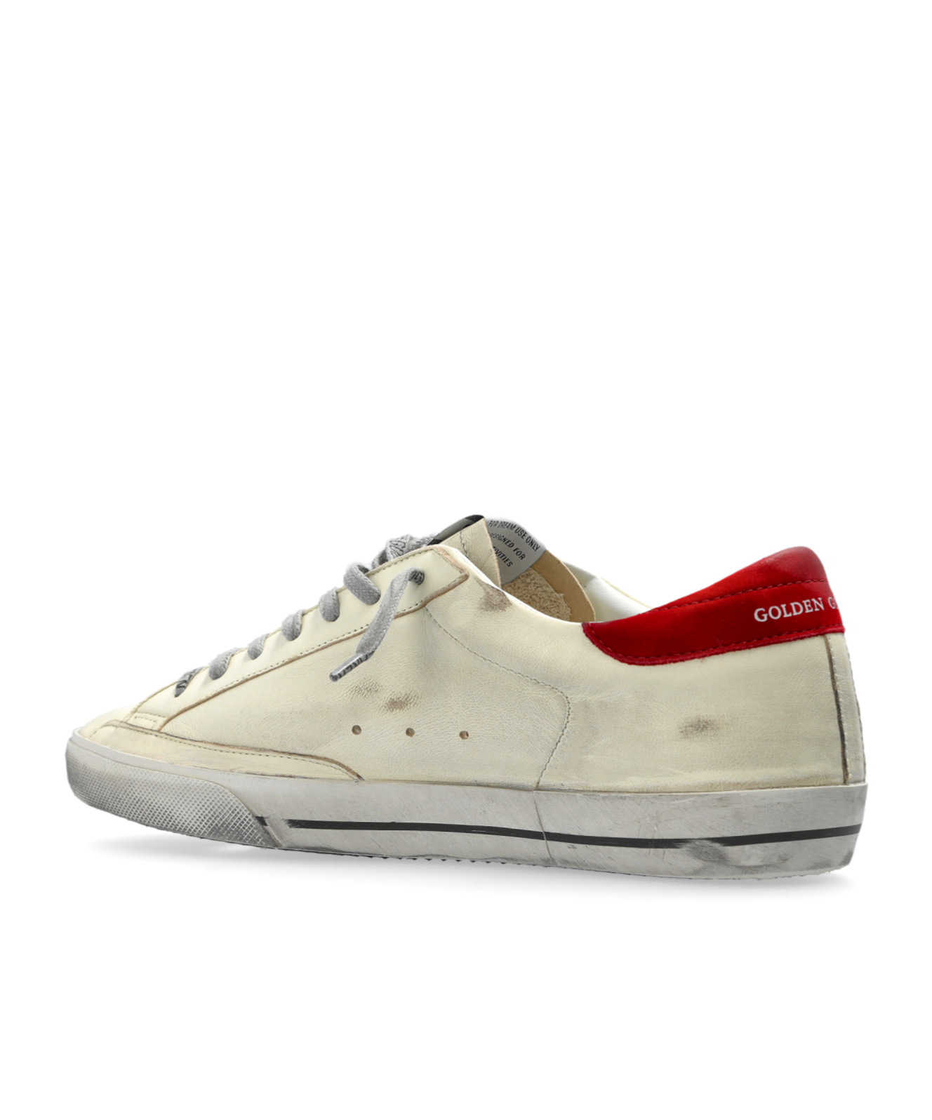 Golden Goose Superstar Multicolor Low Top Sneakers With Logo Patch On The Tongue And Contrasting Heel With Logo L In Neutral