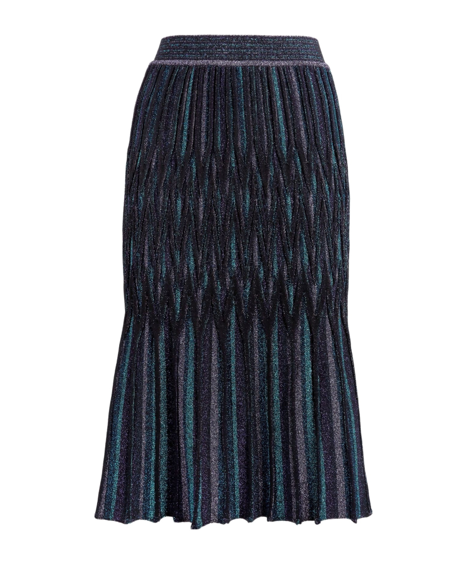 Missoni Elastic Waist Skirt In Black