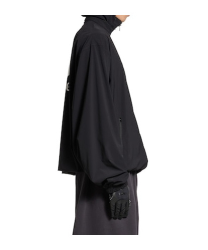 Balenciaga X Under Armour Hooded Jacket In Black