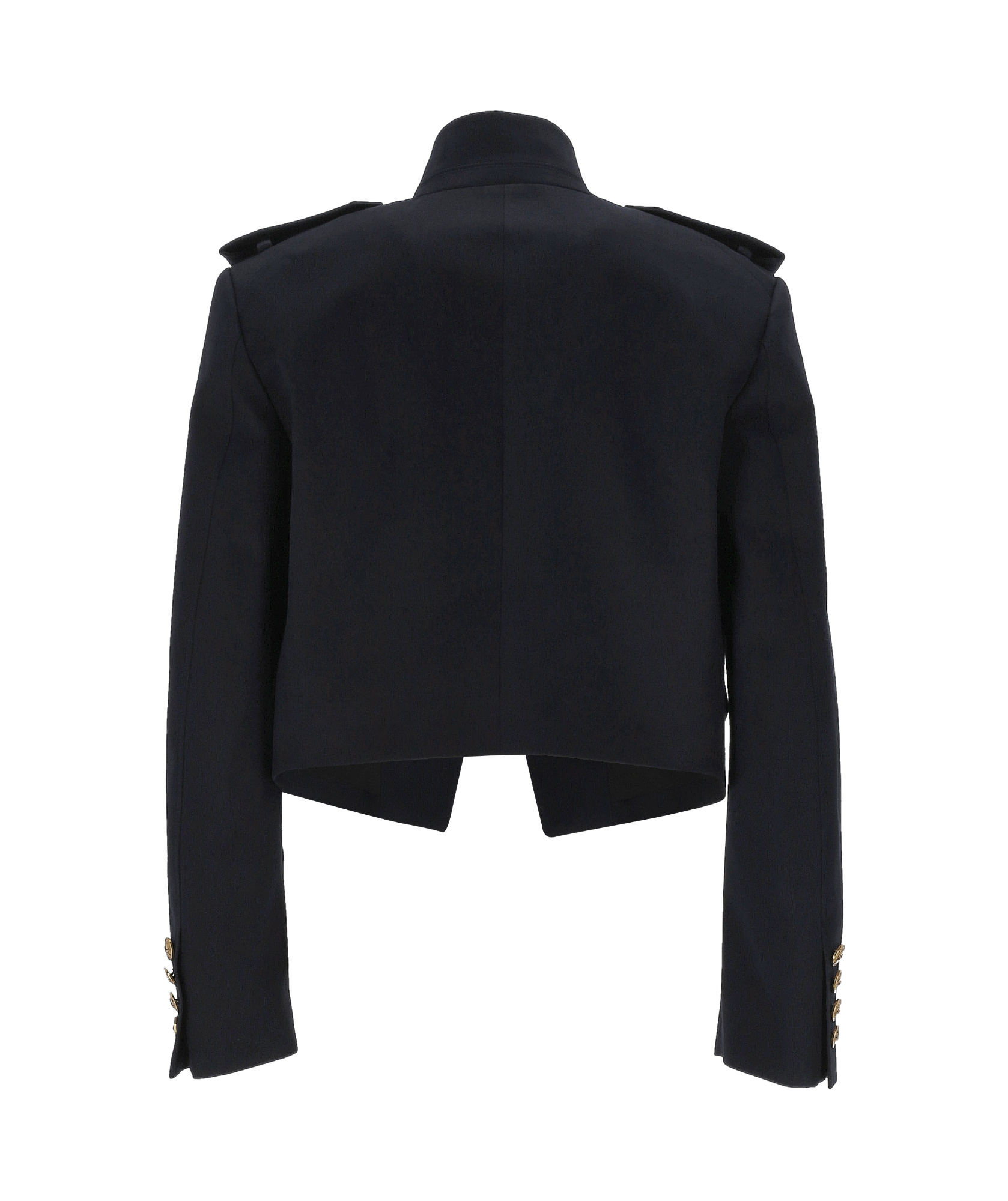 Chloé Short Jacket Epaulettes In Black