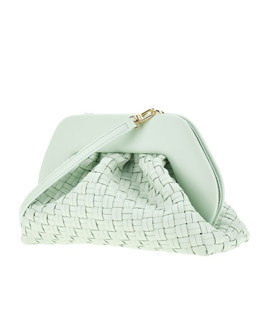 Themoirè Zou Rong Shoulder Bag In White