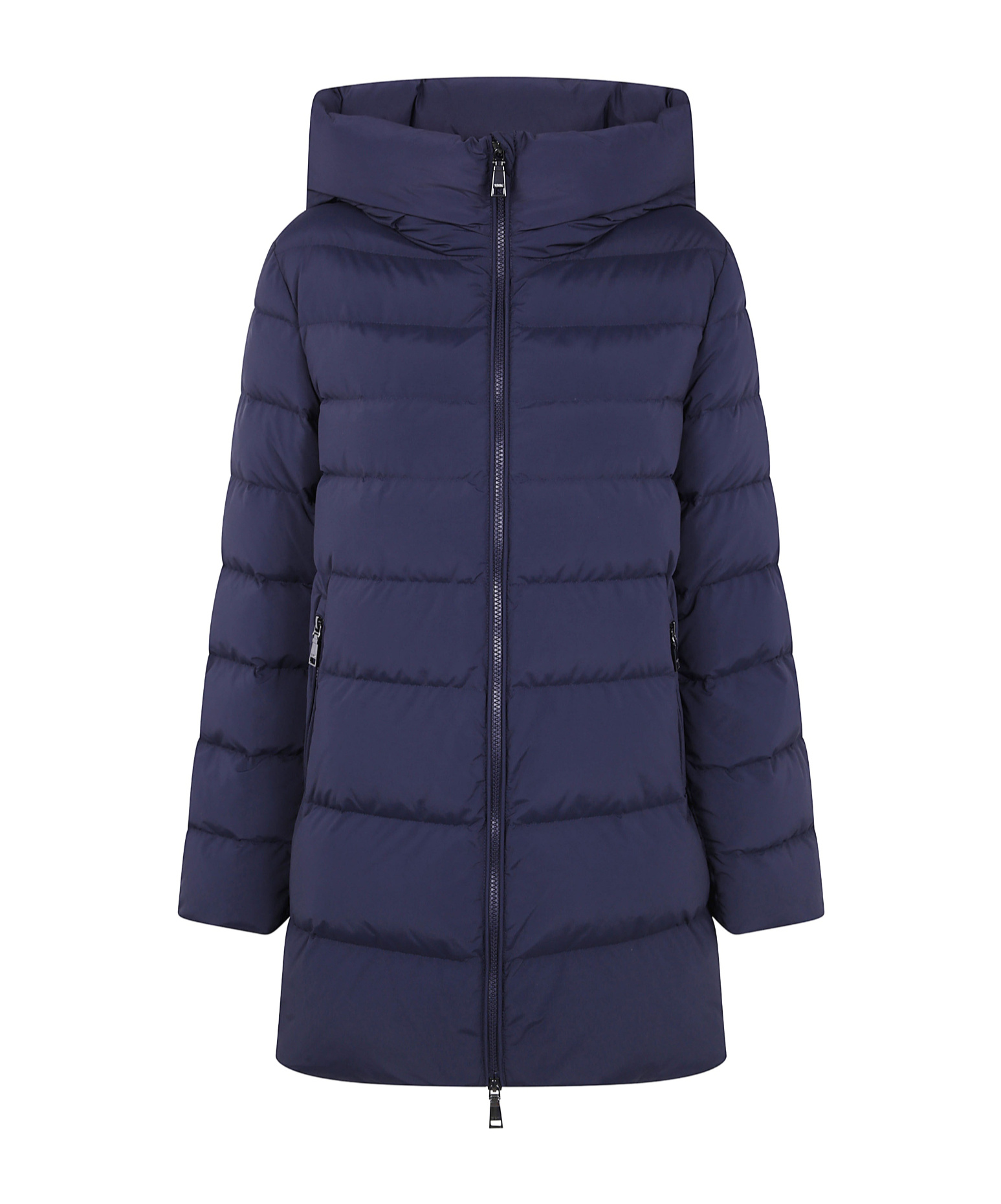 Seventy Hooded Down Jacket In Blue