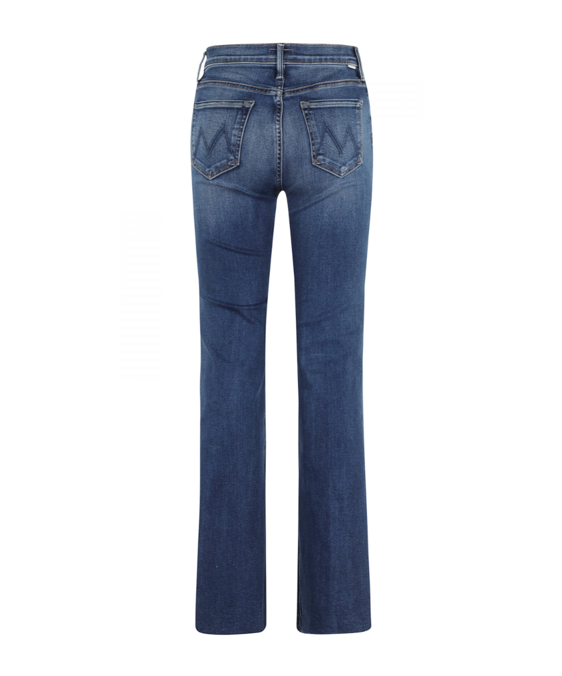 Mother The Doozy Fray Jeans In Blue