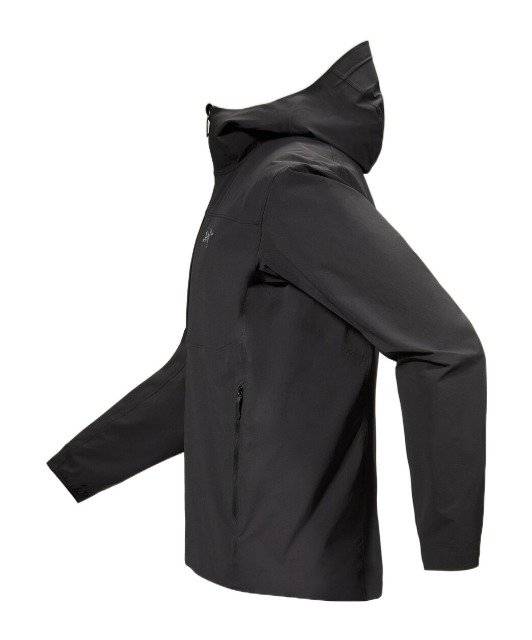 Arc'teryx Gamma Lightweight Hooded Jacket In Black