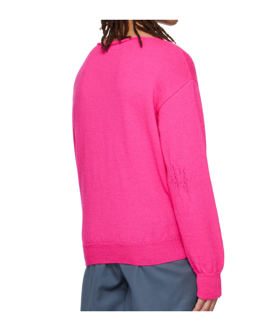 Magliano Pink Twisted Marella Sweater In Pink
