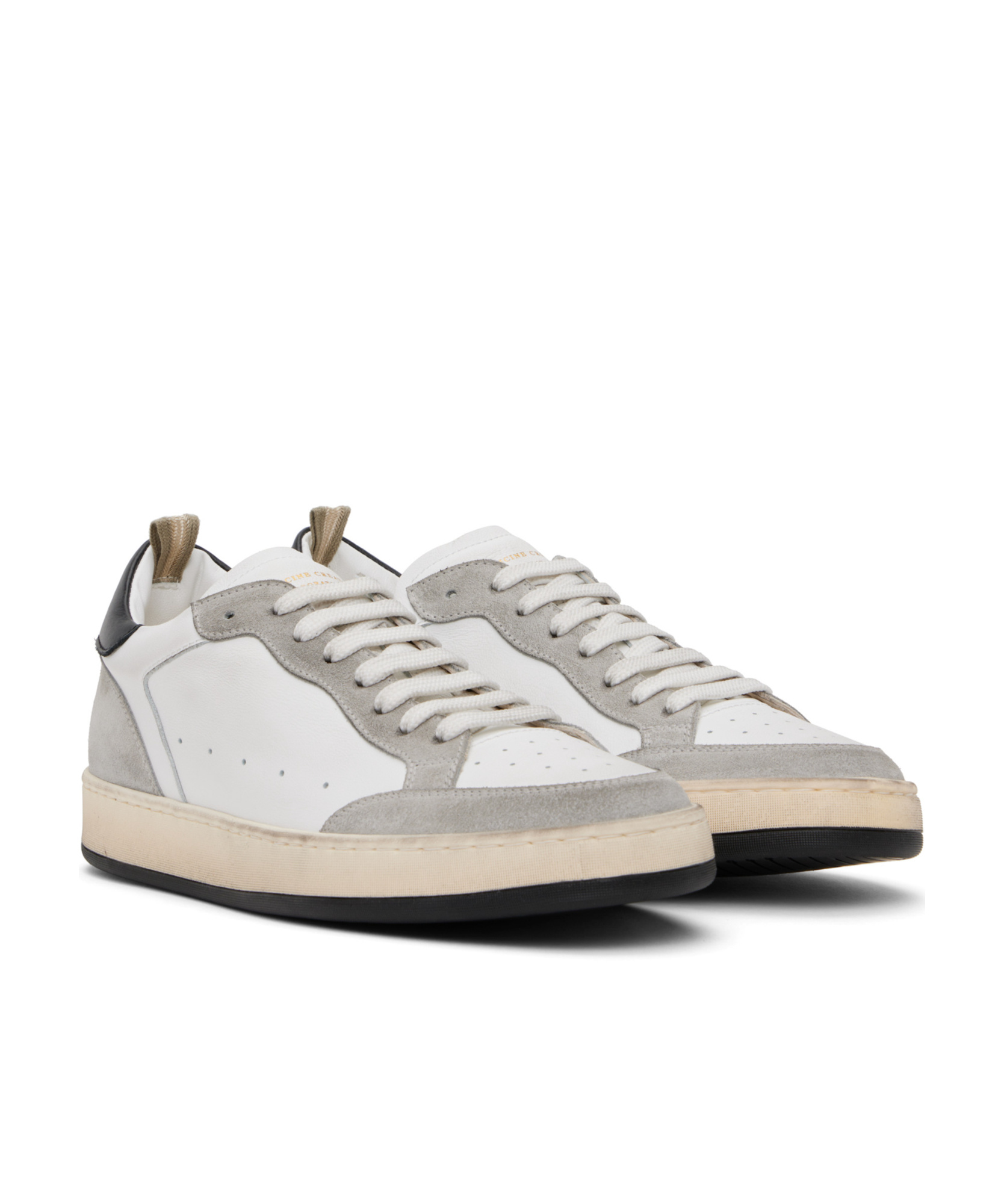 Officine Creative Lace-up Low-top Casual Shoes In White