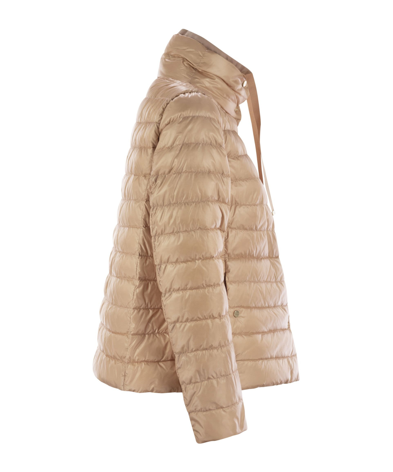 Herno Reversible Jacket In Ultralight Nylon In Neutral