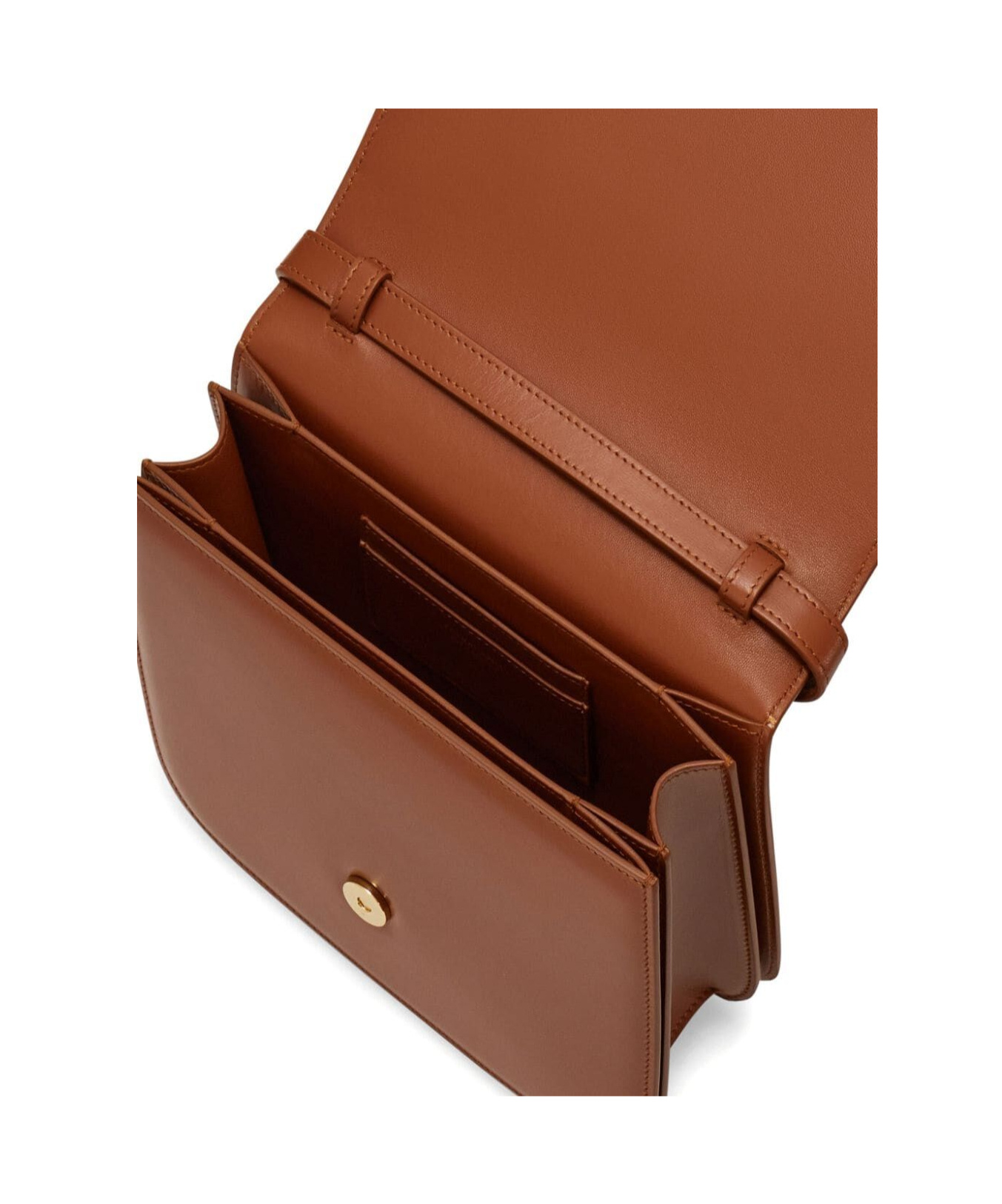 FERRAGAMO FLIP SHOULDER BAG 