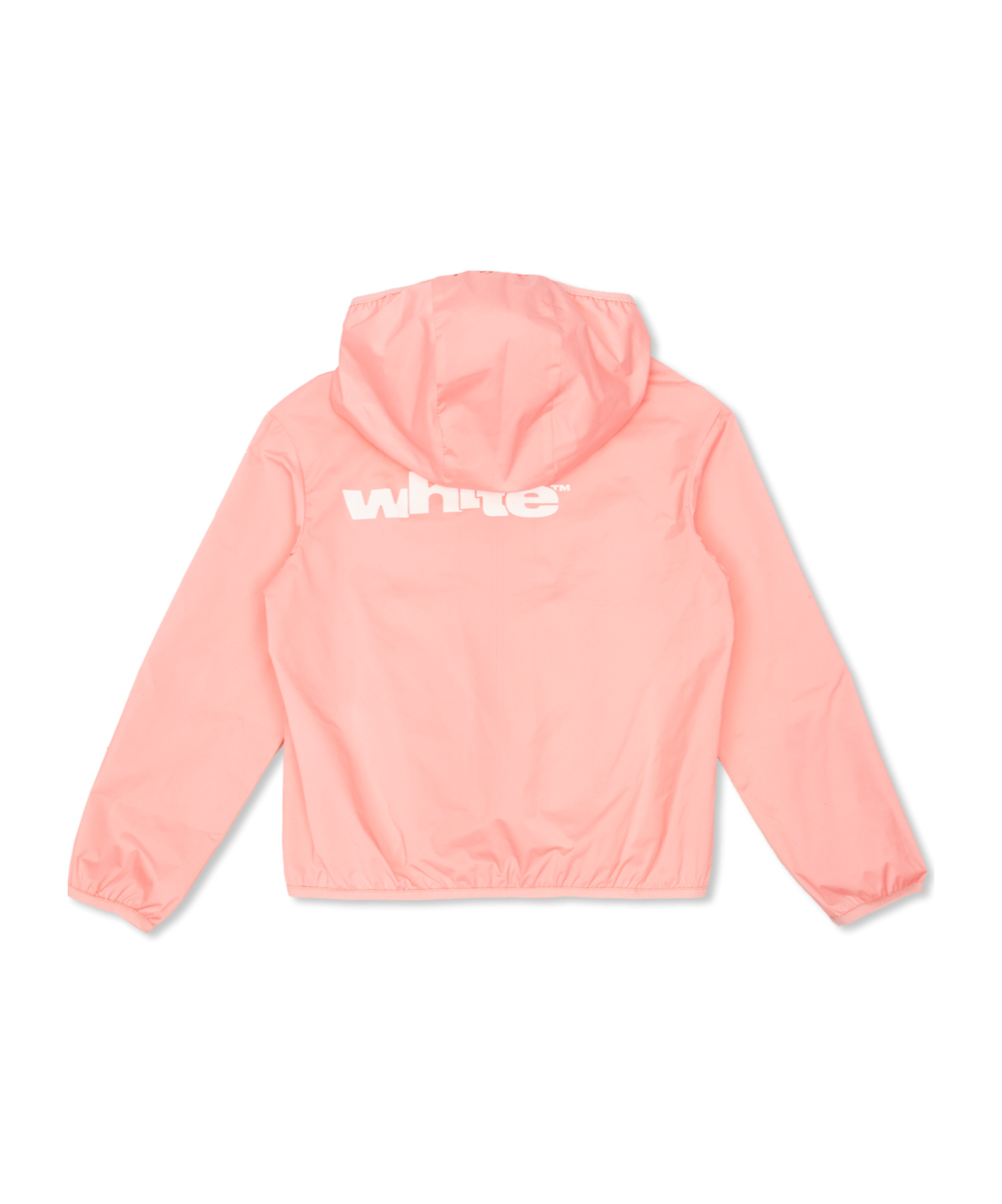 Off-white Printed Windbreaker In Pink