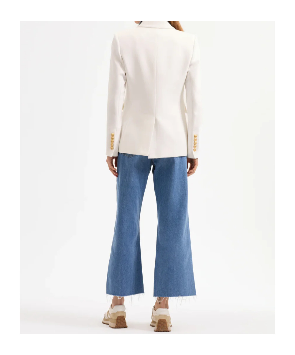 Veronica Beard Miller Blazer In White