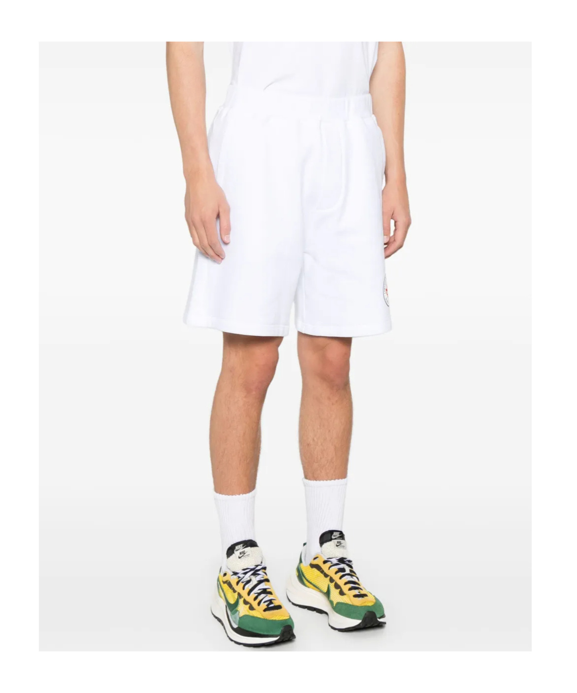 Dsquared2 Logo-print Track Shorts In White