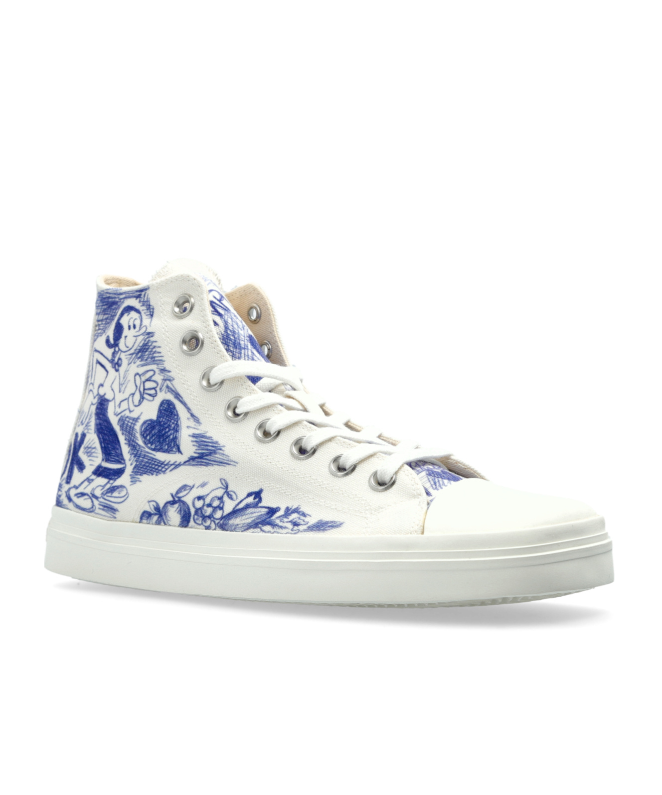 Moschino Printed Sneakers