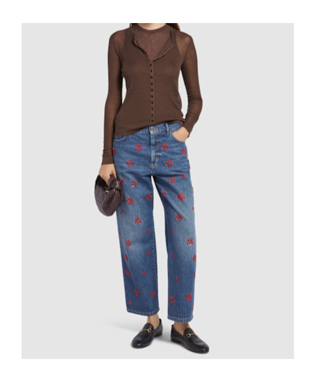 Shop Weekend Max Mara Belt-loop Jeans