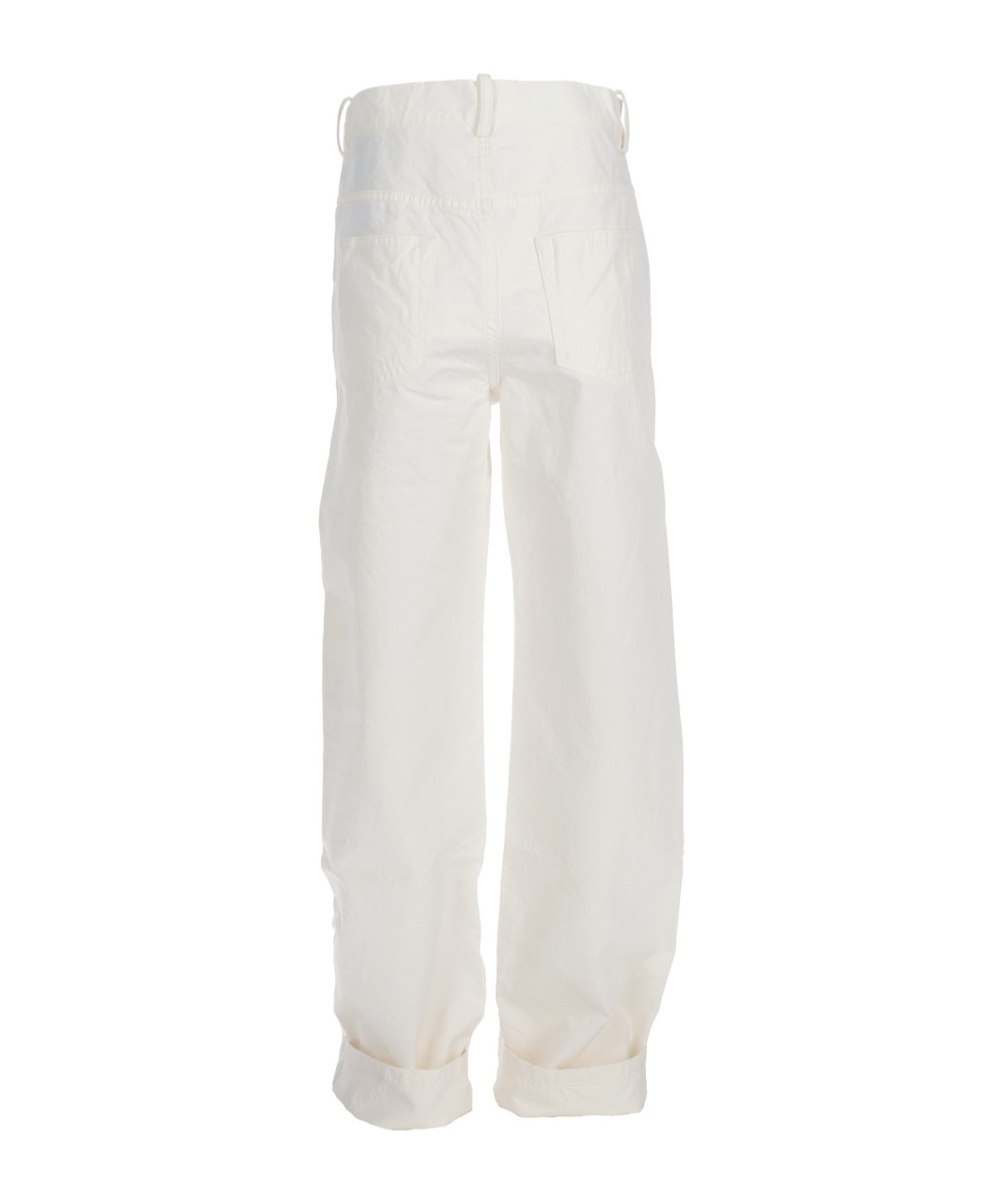 Ann Demeulemeester White Claire 5-pockets Comfort Trousers In White