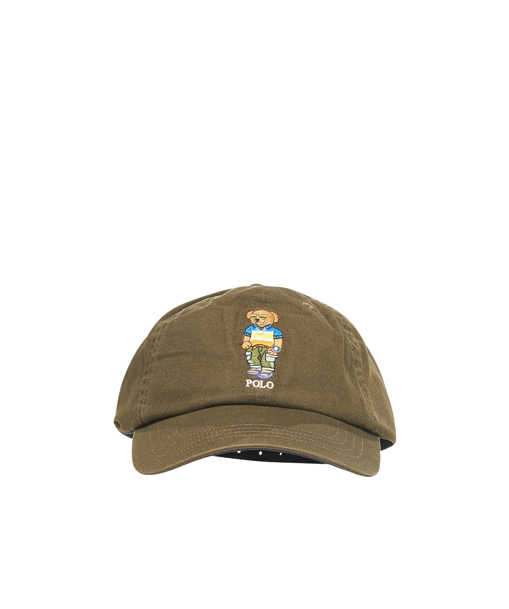 Polo Ralph Lauren Polo Bear Twill Ball Cap In Green
