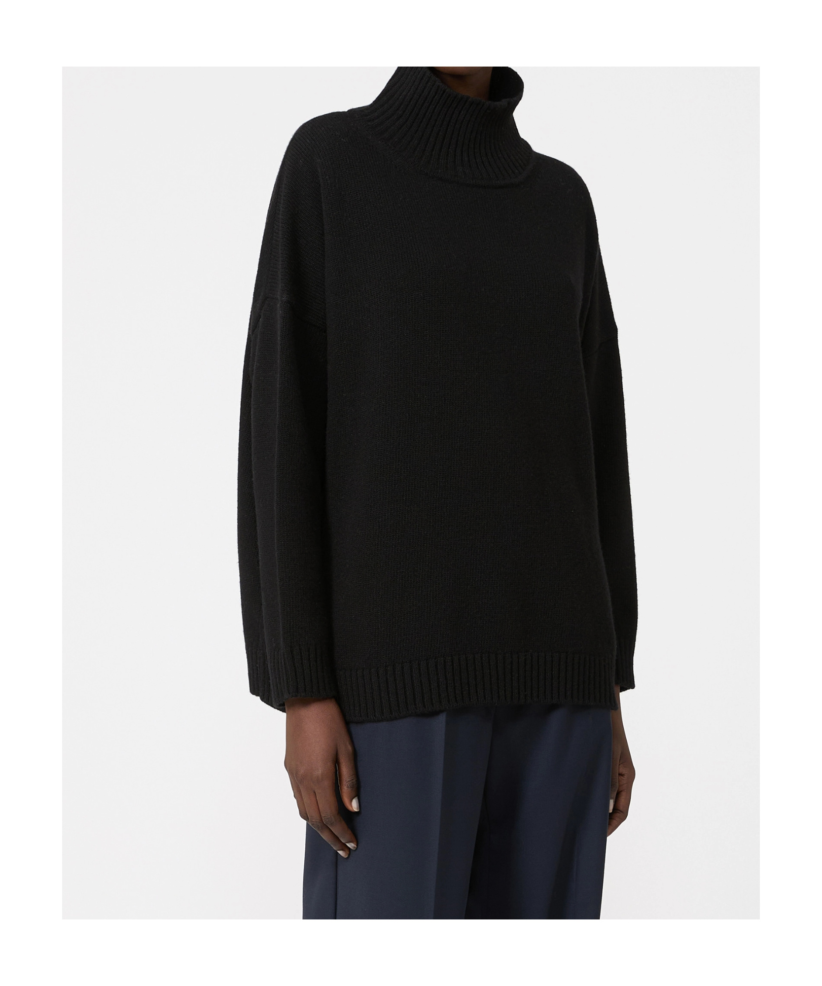 Weekend Max Mara Turtleneck Sweater In Black
