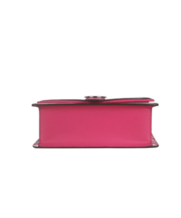 Michael Kors Animal Print Crossbody Bag In Pink