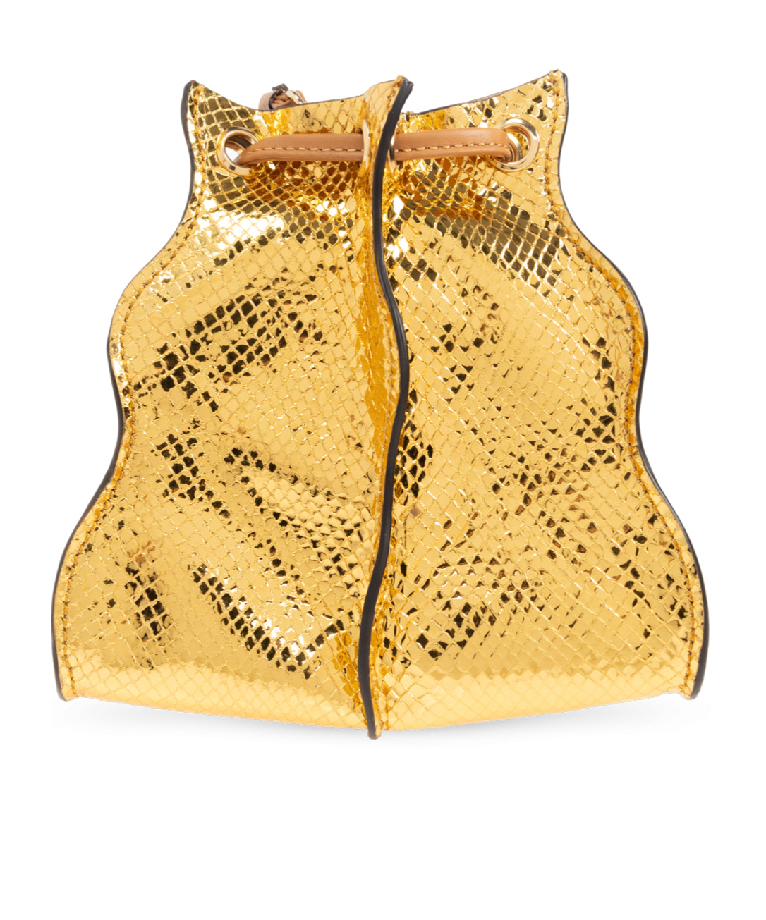 Ulla Johnson Drawstring Shoulder Bag In Yellow