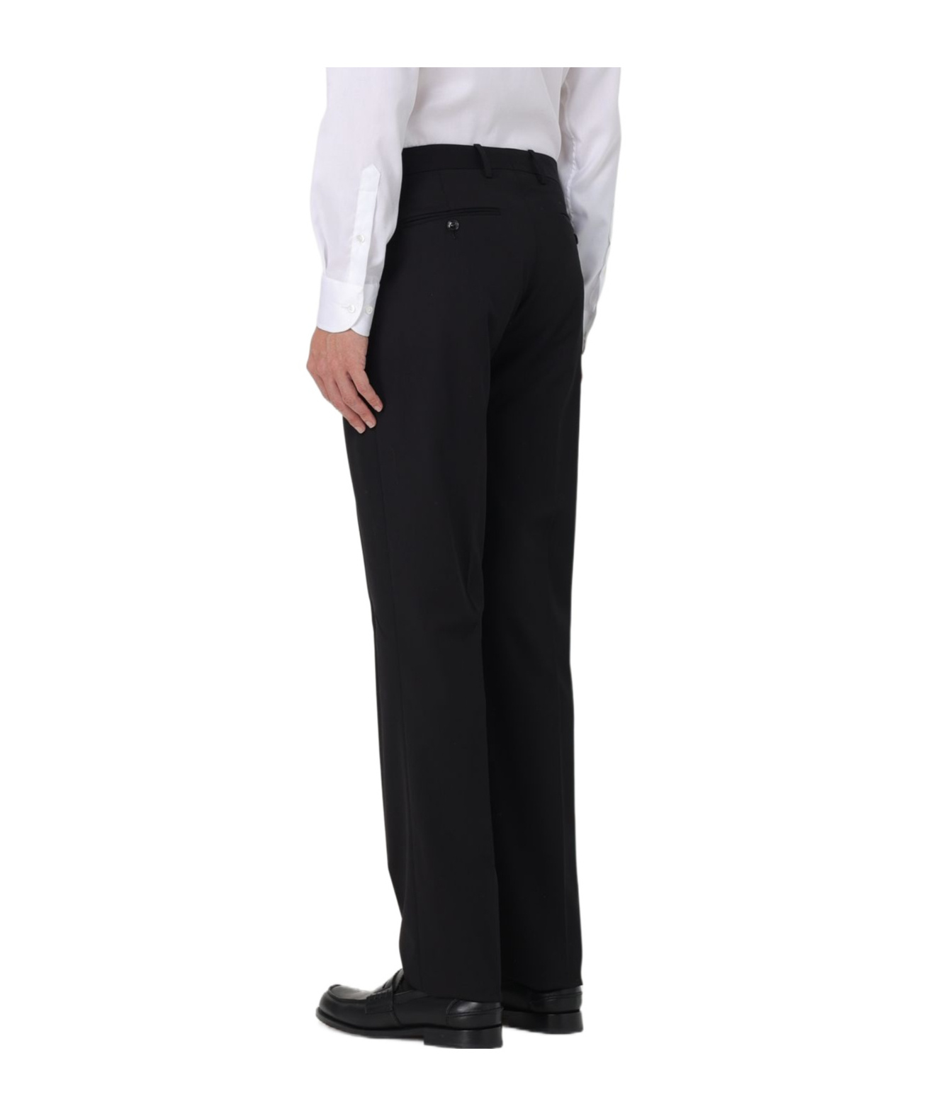 Giorgio Armani Casual Pants In Black