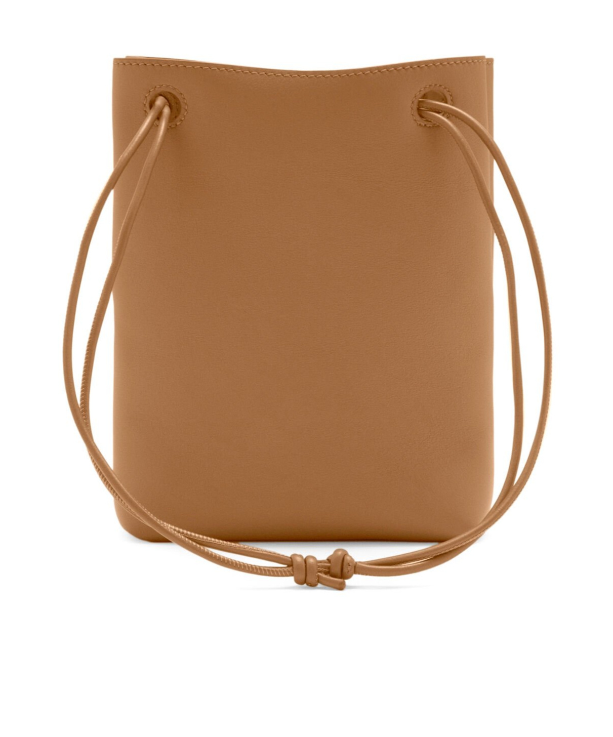 Loewe Mini Puzzle Leather Shoulder Bag In Brown