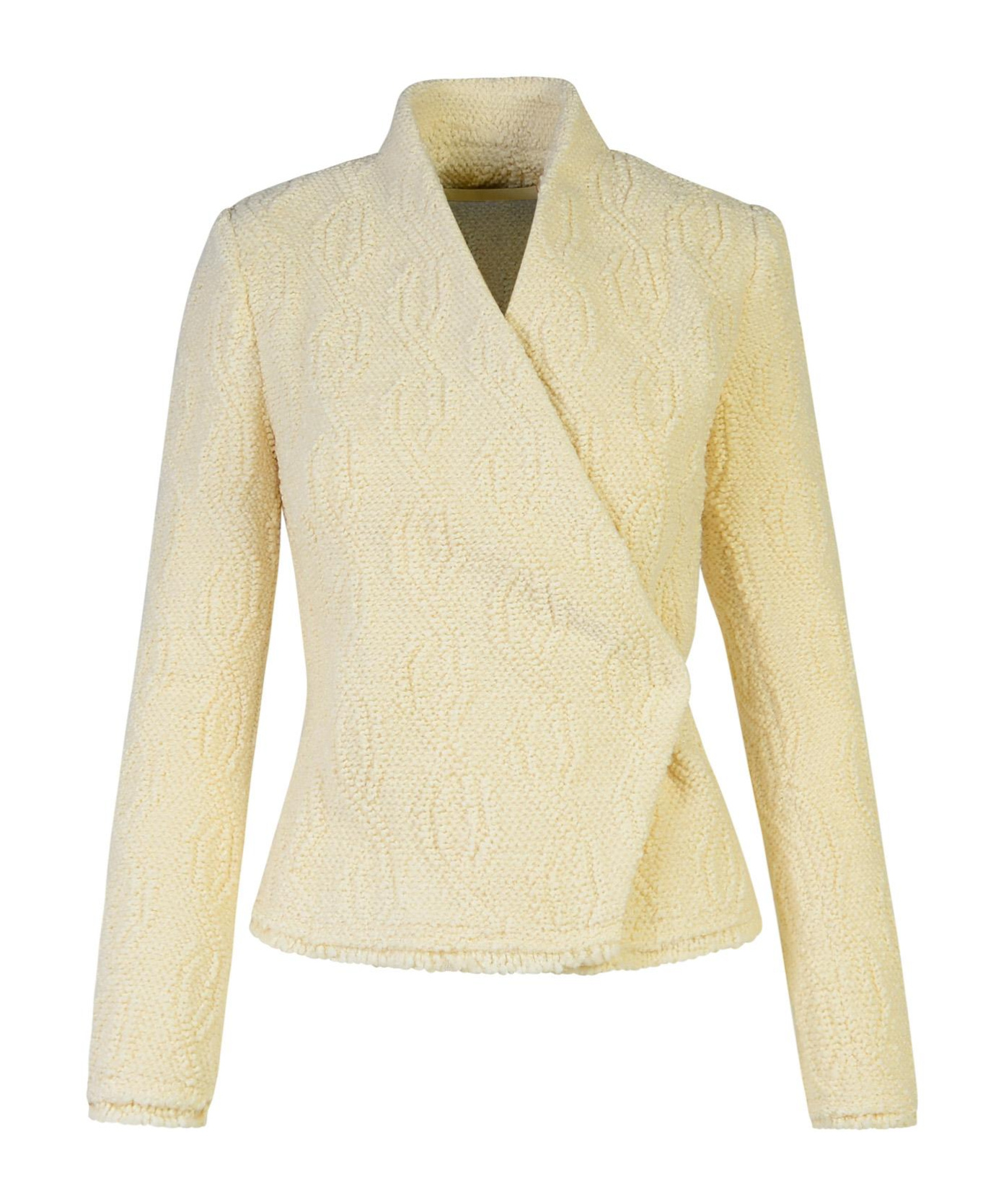 Isabel Marant Loyana Cream Wool Blend Jacket In Nude