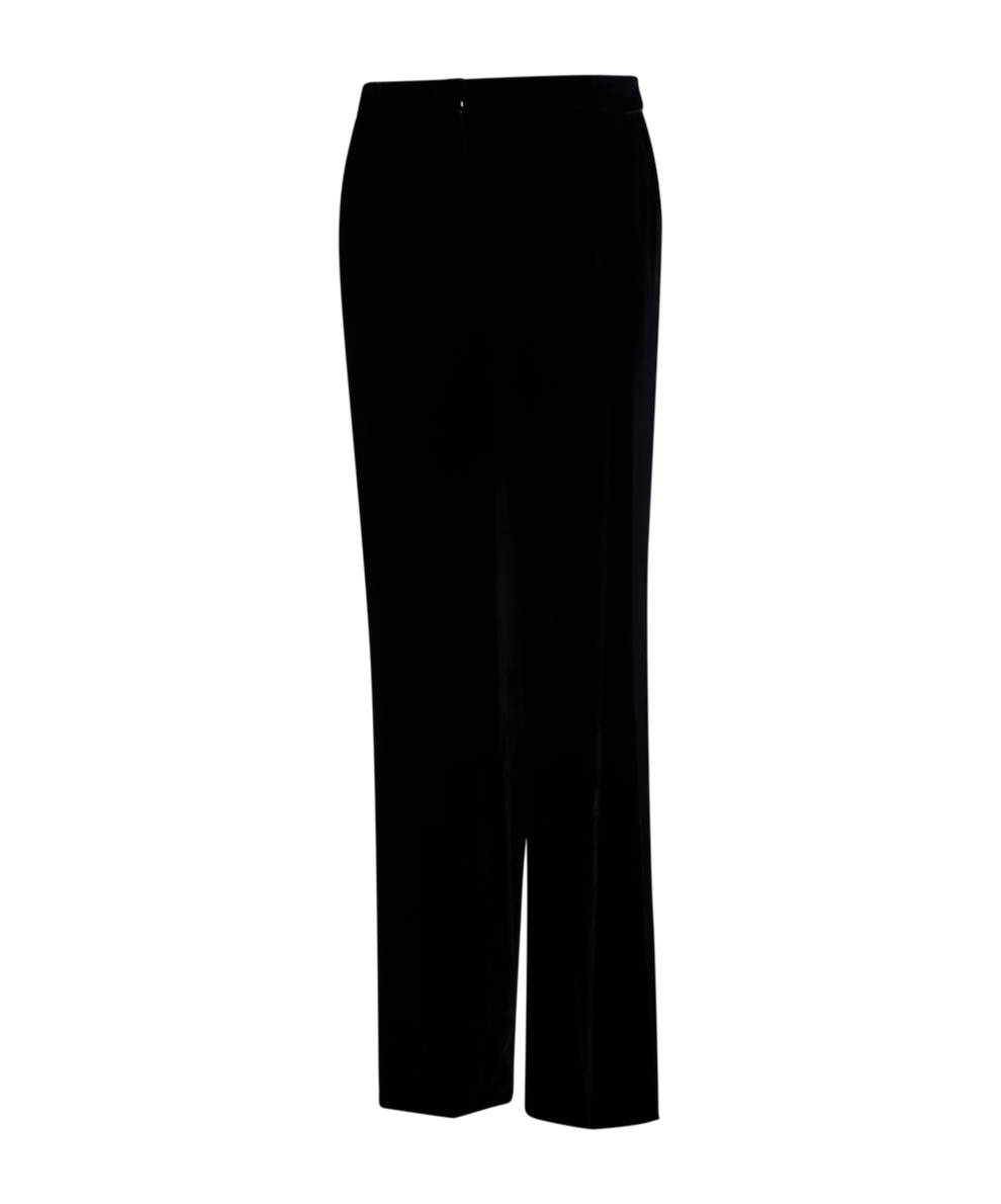 P.a.r.o.s.h Straight Leg Casual Pants In Black