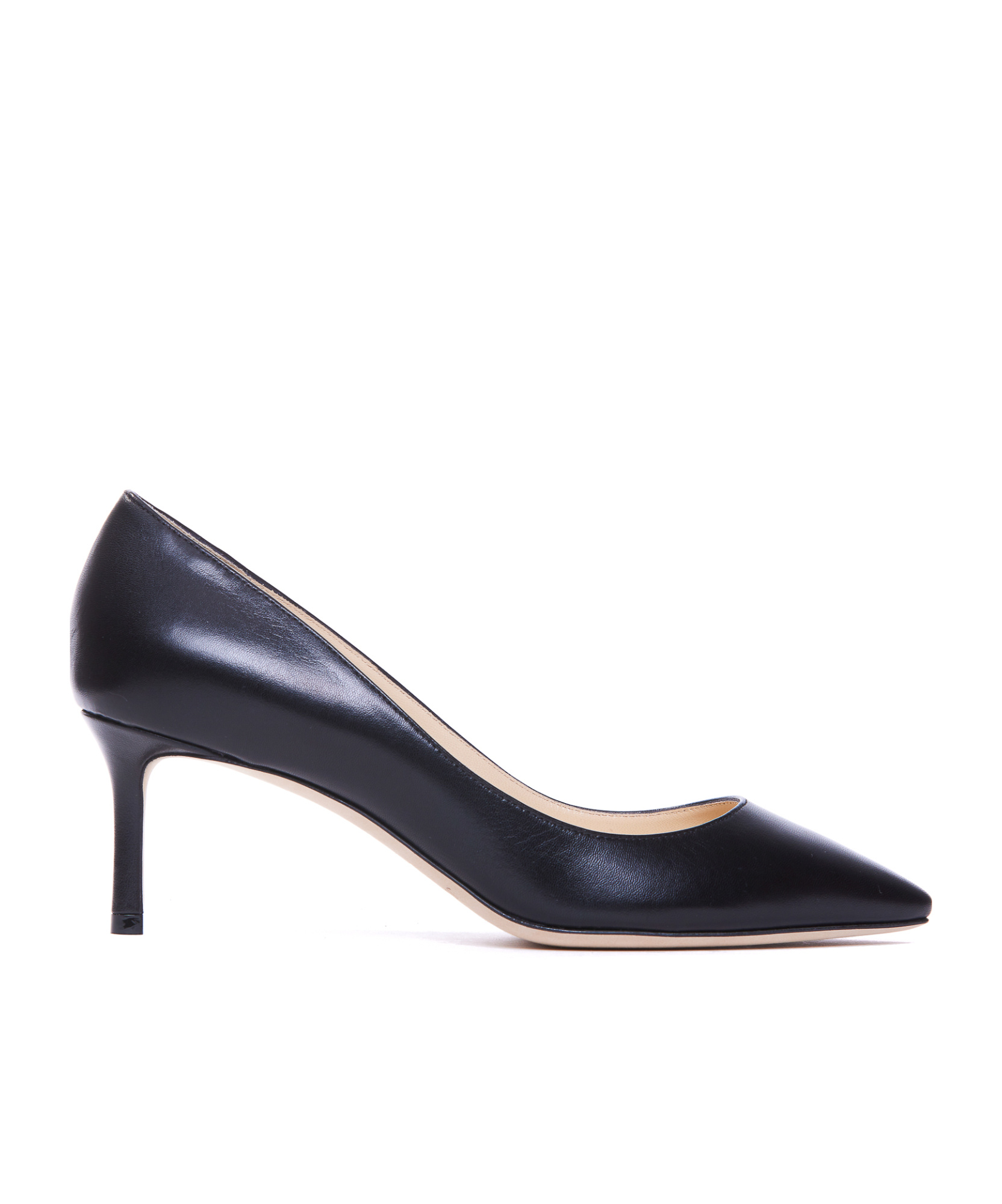 Shop Jimmy Choo Pointed High Heels In Black